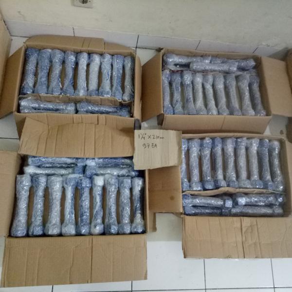 Jual Stud Bolt B7 NUT 2H Flurocarbon